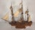 Early 20th Century French Fully Rigged Model of the Frigate La Flore For Sale - Image 9 of 11