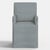 Not Yet Made - Made To Order Stoffer Home x Cloth & Company Slipcover for Lindy Dining Armchair in Jane Stripe Denim For Sale - Image 5 of 8
