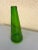 Mid Century Green Art / Vase Glass by Tarnowiec For Sale In West Palm - Image 6 of 7