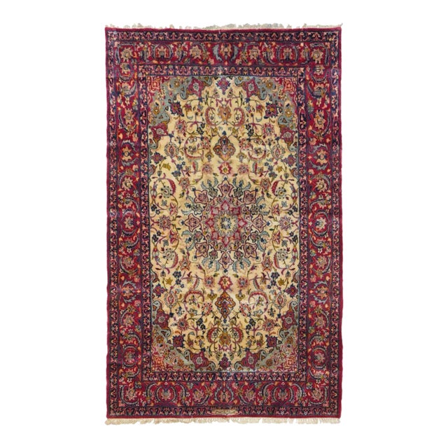 Isfahan Rug 3'6'' X 5'11'' For Sale