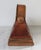 Traditional Vintage Quartz Traditional Style Leather Wrapped Wooden Mantel Clock For Sale - Image 3 of 16
