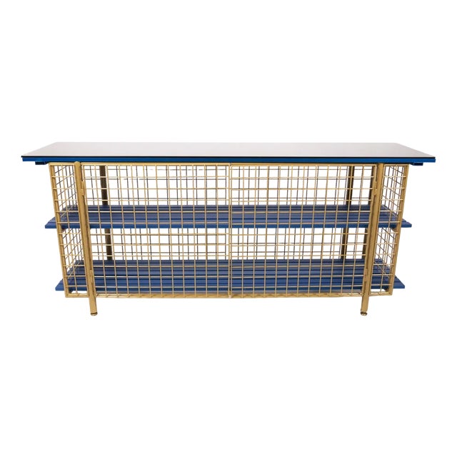 Krid Aluminium Buffet by Clemence Seilles for Stromboli Design For Sale