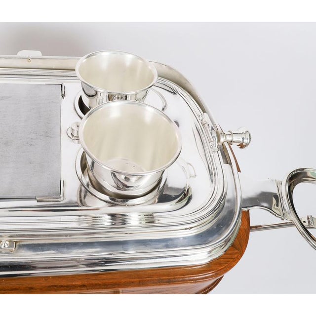 Vintage Silver Plated Roast Beef Trolley For Sale - Image 13 of 18
