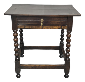Oak Side Table, 1650s