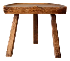 Antique Primitive Milking Stool