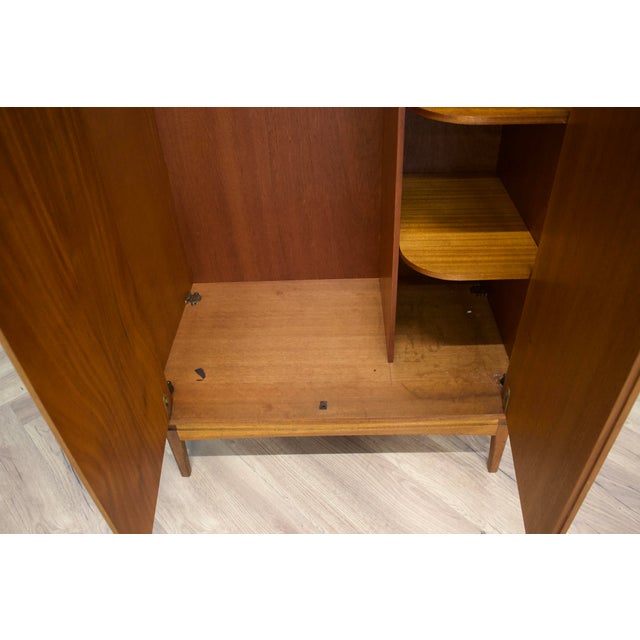 Mid-Century Teak Wardrobe from Golden Key, 1960s For Sale - Image 9 of 11