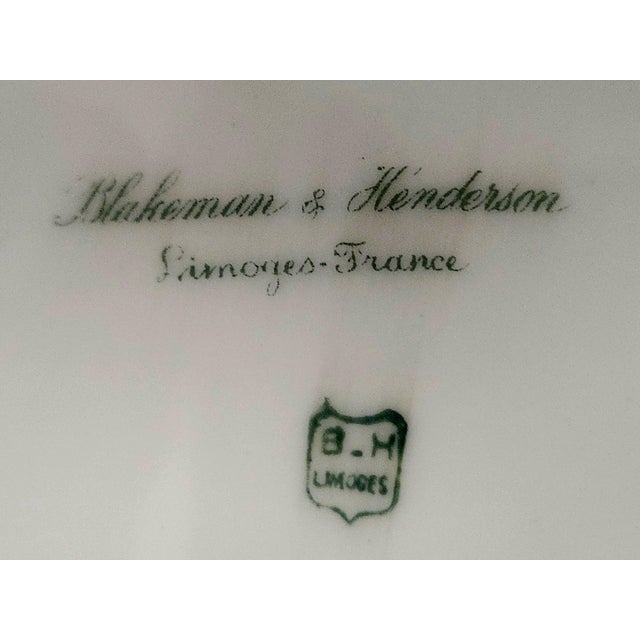 Limoges 1890s Porcelain Set Art Nouveau Strawberries 25 Pc For Sale In Orlando - Image 6 of 16