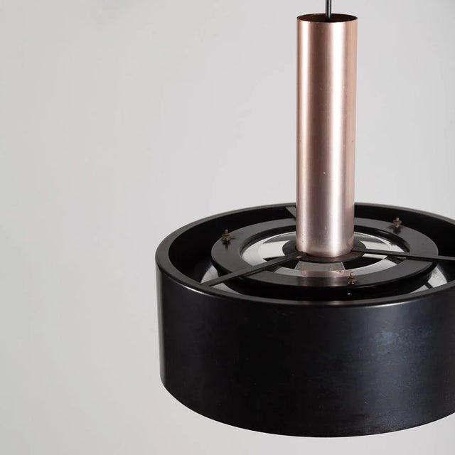 Metal Ceiling Lamp by N.J. Hiemstra for Hiemstra Evolux, 1960s For Sale - Image 7 of 10