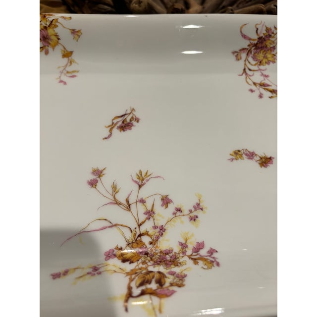 Antique Haviland & Co. Limoges Porcelain Platter, France, Circa 1900 For Sale In San Diego - Image 6 of 8