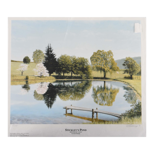 Stickley’s Pond – David Fleming Signed 1991 Edition