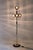 Brass and Glass Floor Lamp, 1980s For Sale - Image 12 of 16