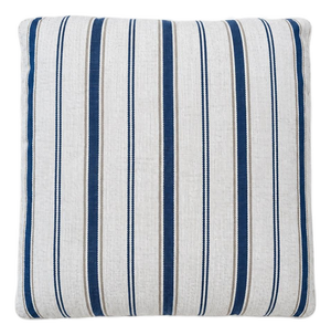 Holland and Sherry Sagamore Blue Canoe Outdoor Pillow, 18”
