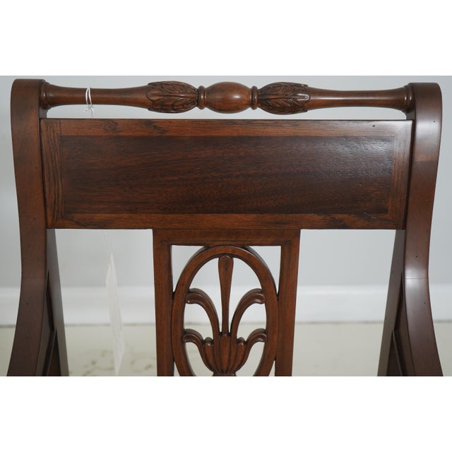 2020s Set of 8 Theodore Alexander ‘The Iven Dining Room Armchairs’ For Sale - Image 5 of 18