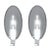 Transparent 1960's Fontana Arte Chrome and Frosted Glass Sconces - a Pair For Sale - Image 8 of 8