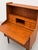 Mid Century Modern Teak Secretary Desk – Scandinavian Writing Desk With Storage, C. 1960’s For Sale - Image 9 of 15