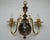 1980s Pair Colonial Williamsburg Style Brass Lighted Wall Sconces For Sale - Image 9 of 10