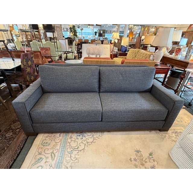 Design Plus Gallery presents a Custom Contemporary Sofa by Roberto Barahona Company. Classic contemporary styling has...