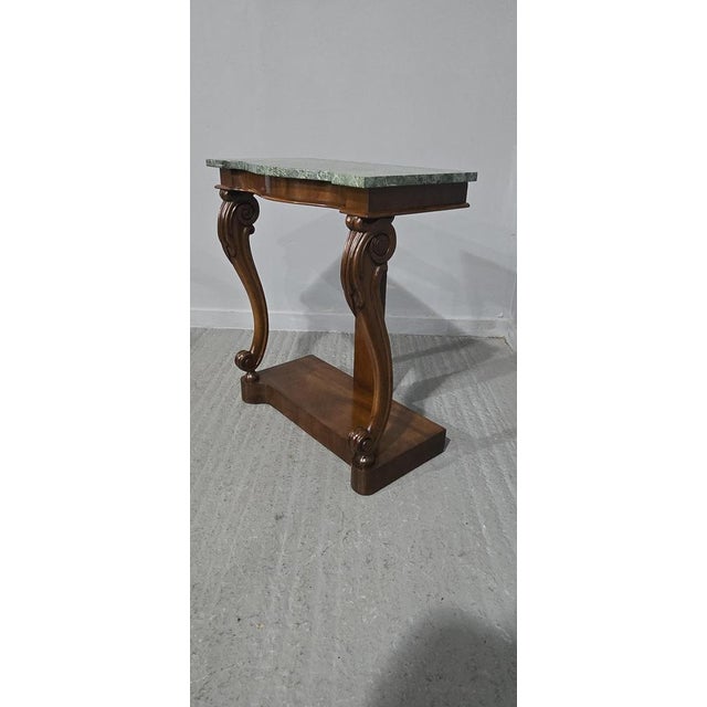 Mahogany Console Table, 1880 For Sale - Image 4 of 10