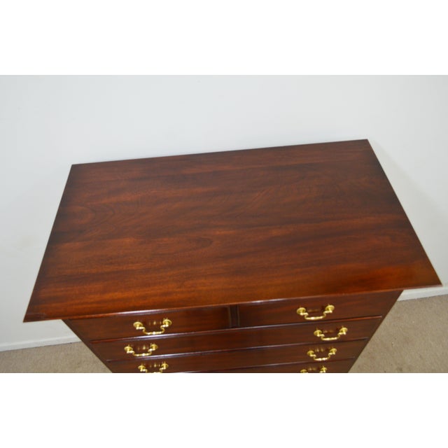 Henkel Harris Mahogany Chest of Drawers For Sale In Philadelphia - Image 6 of 9