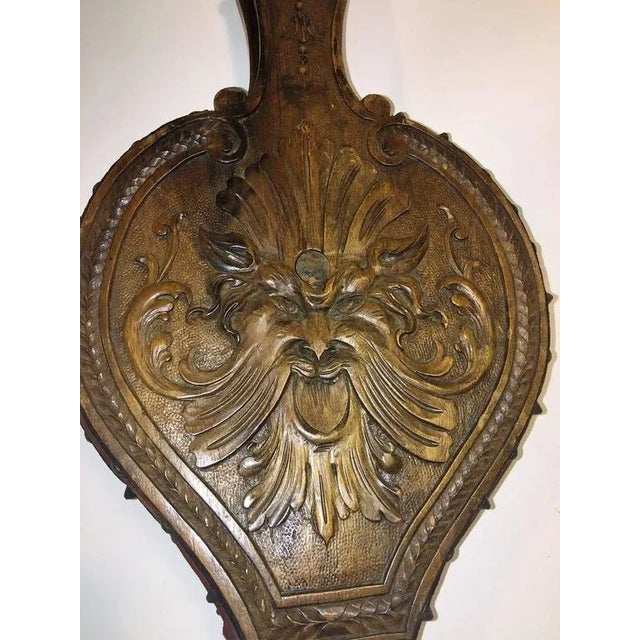 Italian Hand- Carved 19th Century Fire Bellows For Sale In Philadelphia - Image 6 of 11