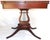 Wood Late 1930s Vintage Lexington Chair Company Mahogany Veneer Lyre Flip-Top Game Table For Sale - Image 7 of 18