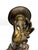 Metal 1930s French Art Deco Painted Brass Hand Sconce For Sale - Image 7 of 18