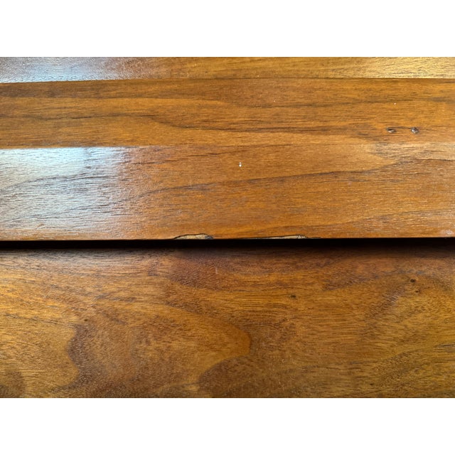 Mid 20th Century Lane "First Edition" Mid-Century Walnut Highboy Dresser For Sale - Image 18 of 18