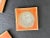 Contemporary Ceramic Art Pottery Coaster Set of 4 For Sale - Image 3 of 12