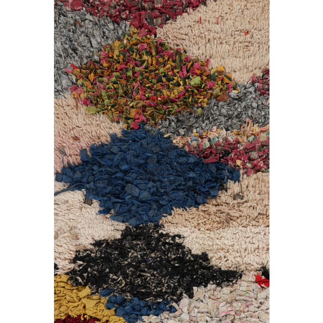 Moroccan Vintage Moroccan Runner Rug With Colorful Geometric Patterns, From Rug & Kilim For Sale - Image 3 of 7