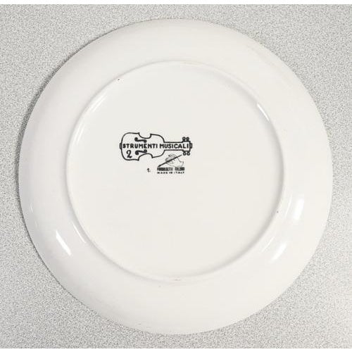 Vintage Plates in Porcelain, Set of 6 For Sale - Image 14 of 18