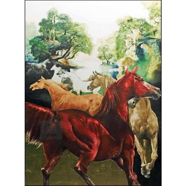 "Danby's Enchanted Island Revisited" by G.H Rothe Original Limited Edition Mezzotint on Paper Hand Signed &Titled by the...