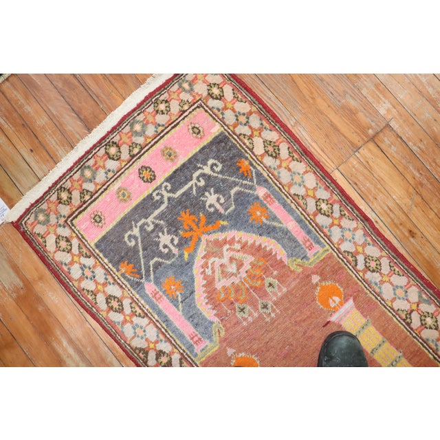 Early 20th Century Khotan Prayer Rug - 2'1" x 4'1" For Sale - Image 11 of 18