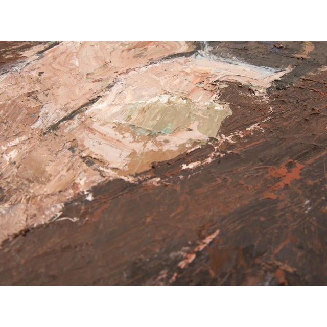 Fritz Karlsson, Tecken i Sten 1, 1970, Oil on Wood, Framed For Sale - Image 4 of 13