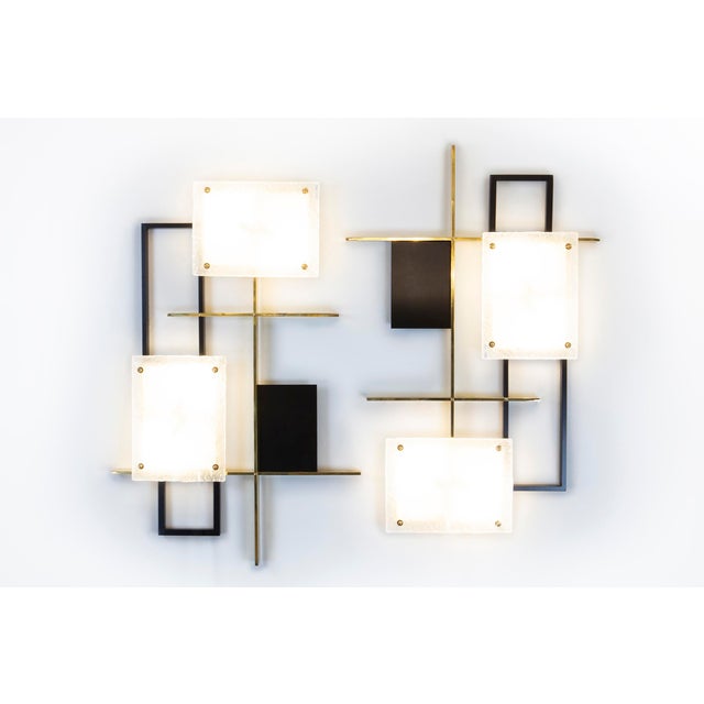 1980s Vintage Wall Lights, 1985, Set of 2 For Sale - Image 5 of 5