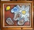 Original impressionist oil painting of oysters and lemons on an oyster plate by artist Alexandra St. Brown. Signed to the...