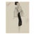 Vintage French Fashion Wall Art Print – White Coat & Black Dress, 12" X 16" For Sale
