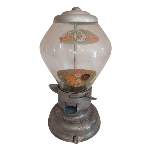 Vintage Chewing Gum Dispenser, Italy, 1930s For Sale