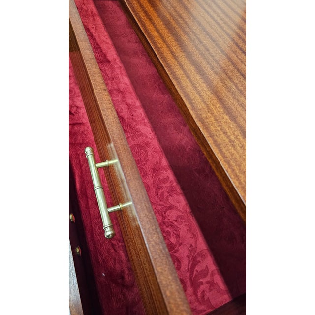 Mahogany Chest of Drawers, 1970s For Sale - Image 4 of 5