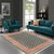 Transform the interior of your home with a beautiful hand-knotted Bokhara rug. Meticulously crafted with intricate...