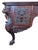 Auburn Antique Rj Horner-Style Mahogany Partners Desk With Winged Griffins For Sale - Image 8 of 12