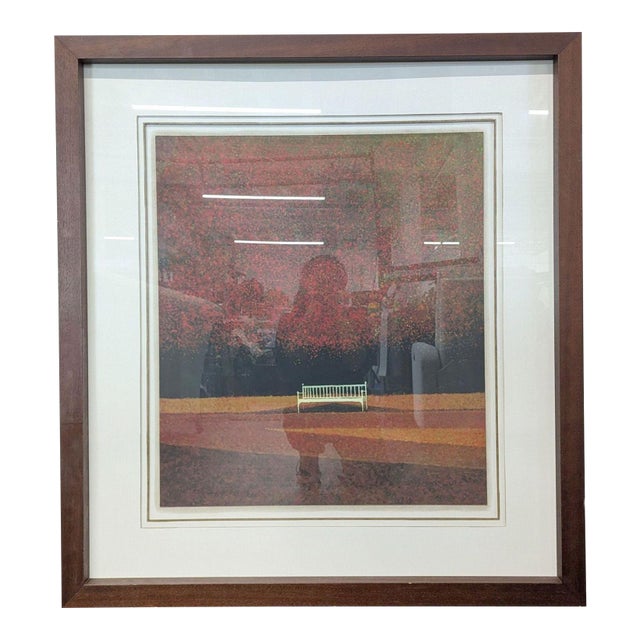 Mid 20th Century R. Crespi “Soon” Limited Edition Giclée Print, Framed (23/550) For Sale