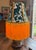 Covington “Luv Bunny” Teal Velvet Lampshade With Yellow Fringe For Sale - Image 4 of 4