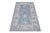 Early 21st Century Blue Handwoven Turkish Oushak Rug 3' X 5'3" For Sale - Image 5 of 6