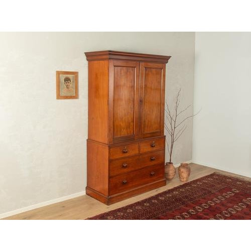 Antique Linen Press, 1840s For Sale - Image 3 of 13