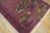 1920s Purple Aquatic Foliage Antique Chinese Art Deco Carpet 4' 10'' X 8' 6'' Wool Knotted Rug For Sale In New York - Image 6 of 9
