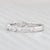 Modern New Beverley K 0.40ctw Diamond Ring 14k White Gold Wedding Band Stackable For Sale - Image 3 of 8