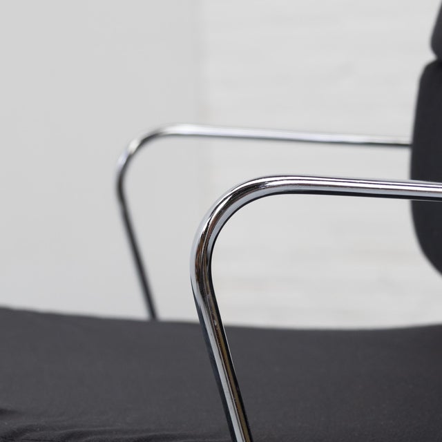 EA208 Soft Pad Chair by Charles & Ray Eames for Herman Miller, 1970s For Sale - Image 9 of 18