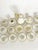White Porcelain Coffee Service, France, 20th Century, Set of 18 For Sale - Image 6 of 18