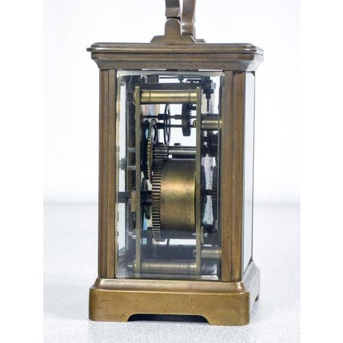 French Pendulette Office Table Clock For Sale - Image 4 of 18