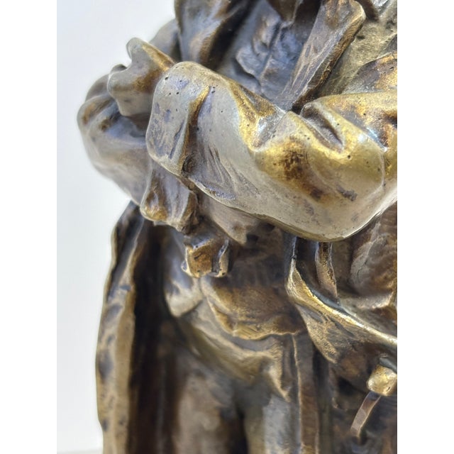 Fine 19th Century Bronze Figure of Napoleon Signed O. Hertel For Sale - Image 10 of 13